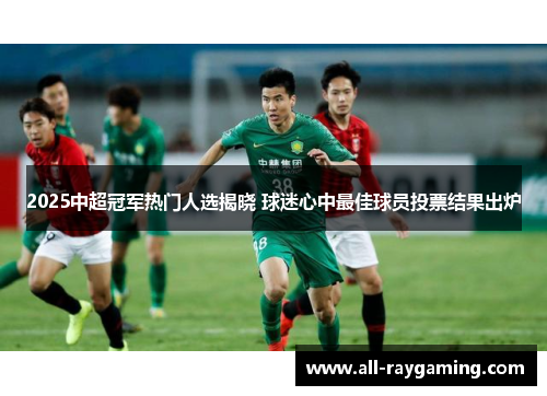 2025中超冠军热门人选揭晓 球迷心中最佳球员投票结果出炉